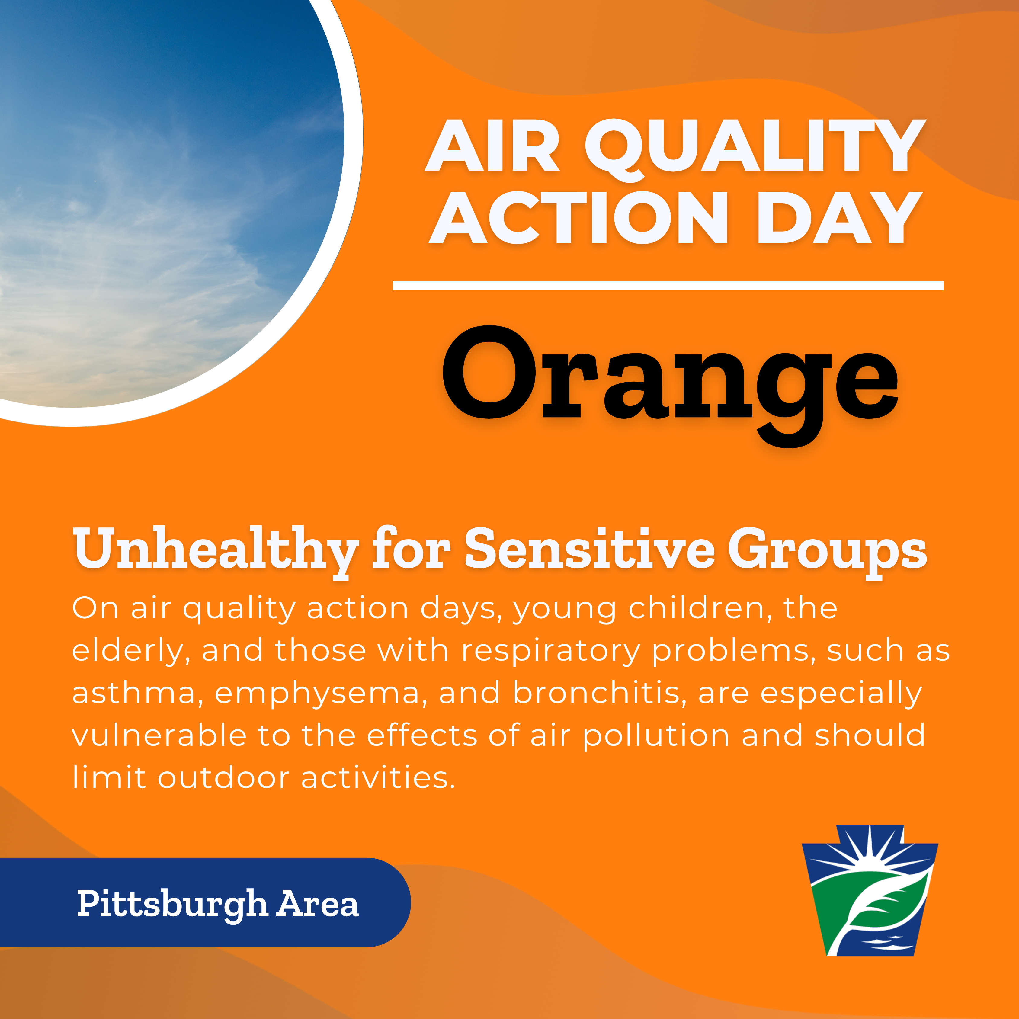 DEP Declares Code Orange Air Quality Action Day for Ozone for Sunday ...