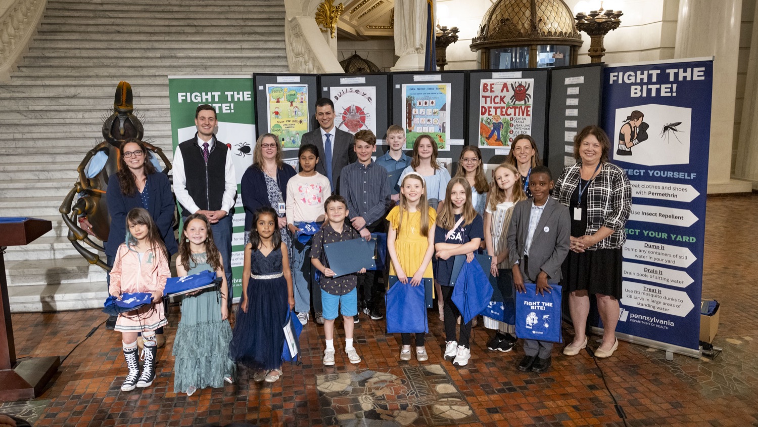 Shapiro Administration Recognizes Student Art Promoting Lyme Disease Prevention | Department of Health