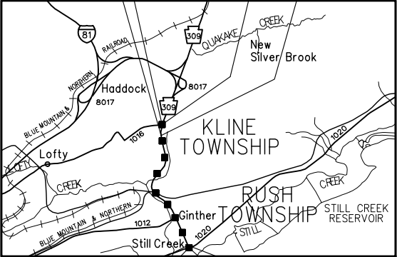 PA 309 Improvement Project in Rush and Kline townships | Department of ...
