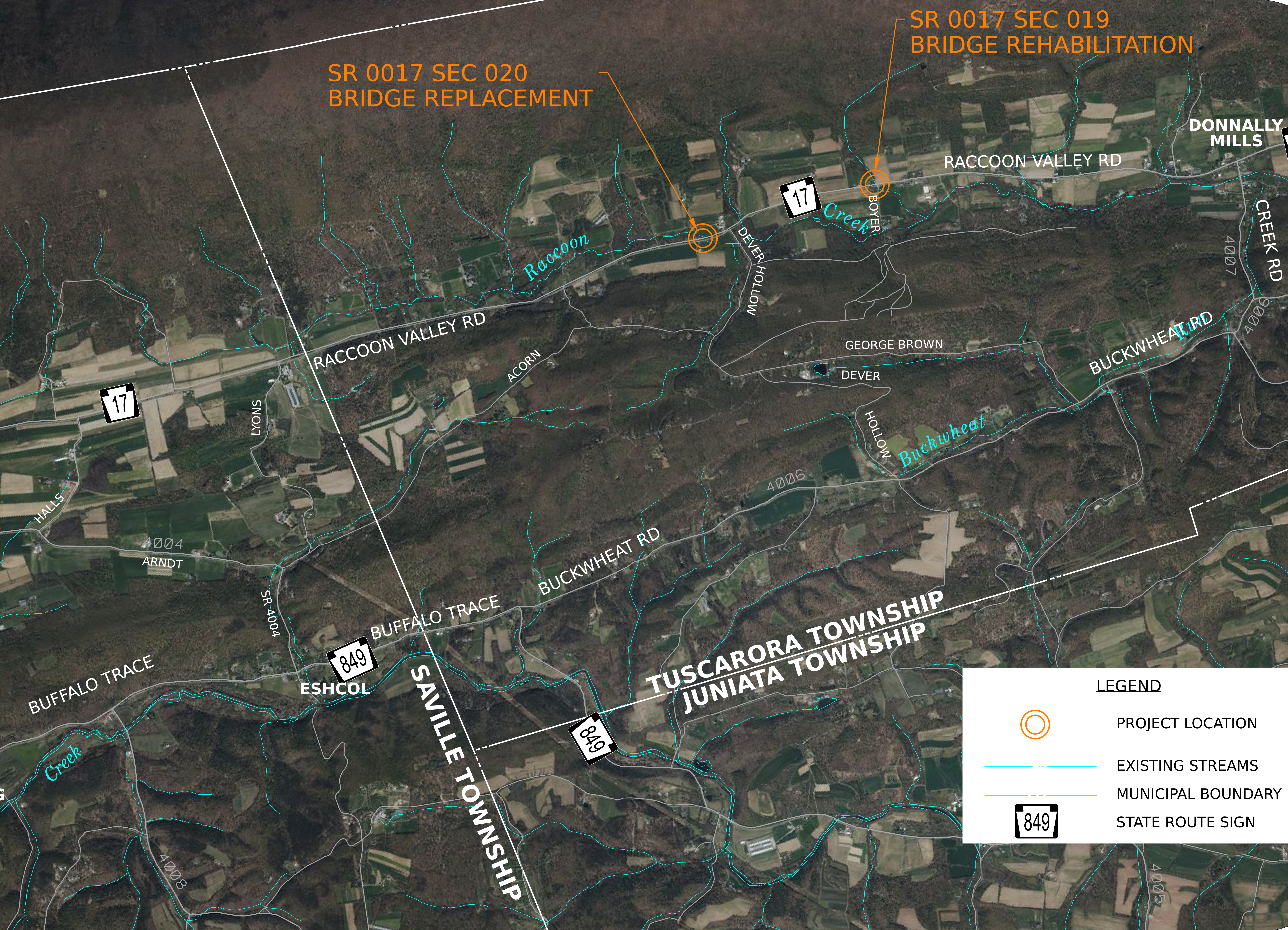 Raccoon Valley Road Bridge over Raccoon Creek | Department of  Transportation | Commonwealth of Pennsylvania