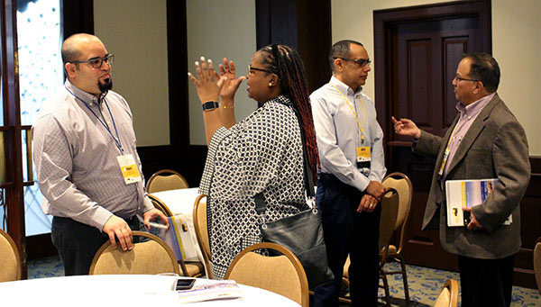 attendees at the innovation day event