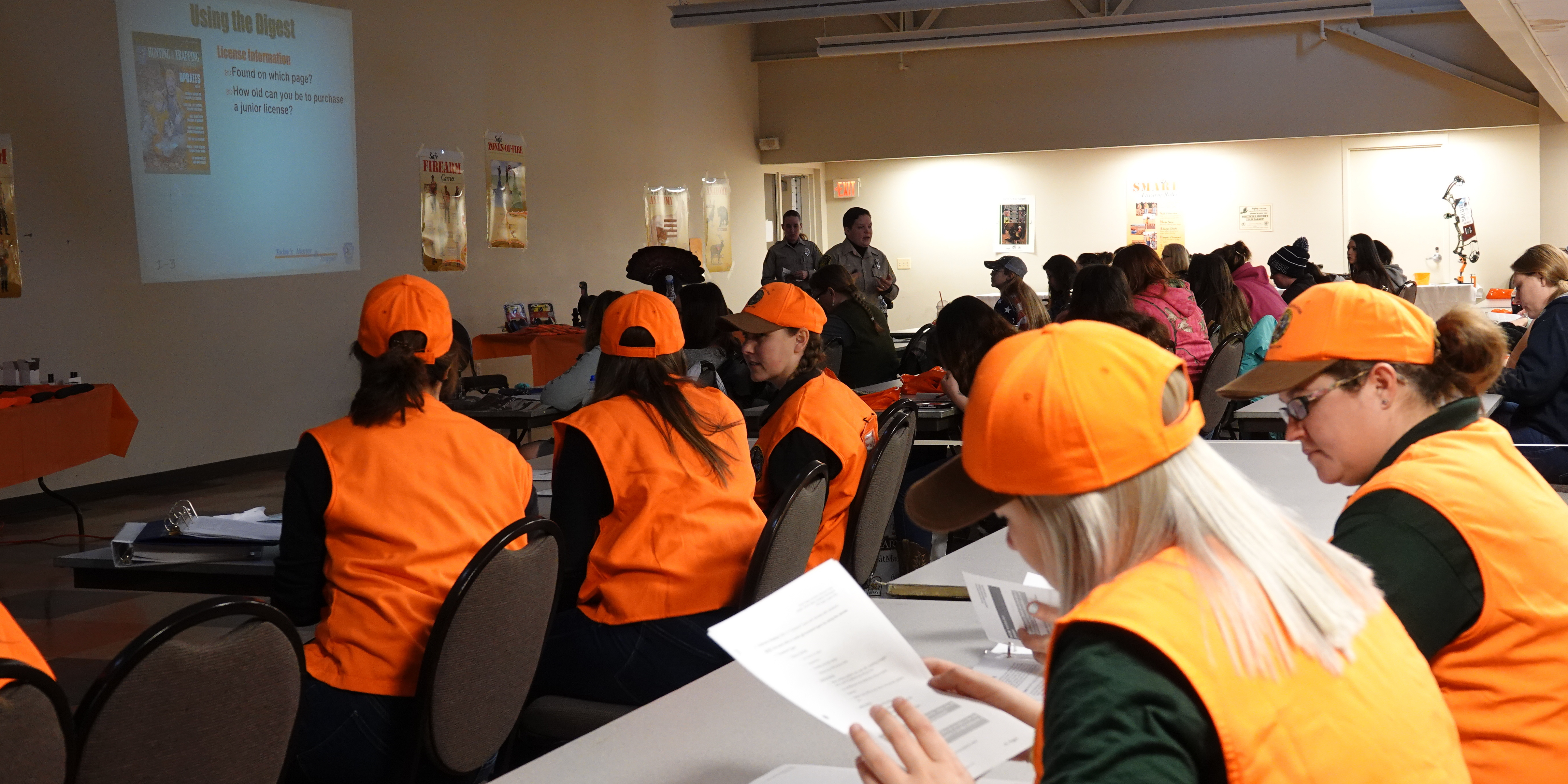 Hunters in orange