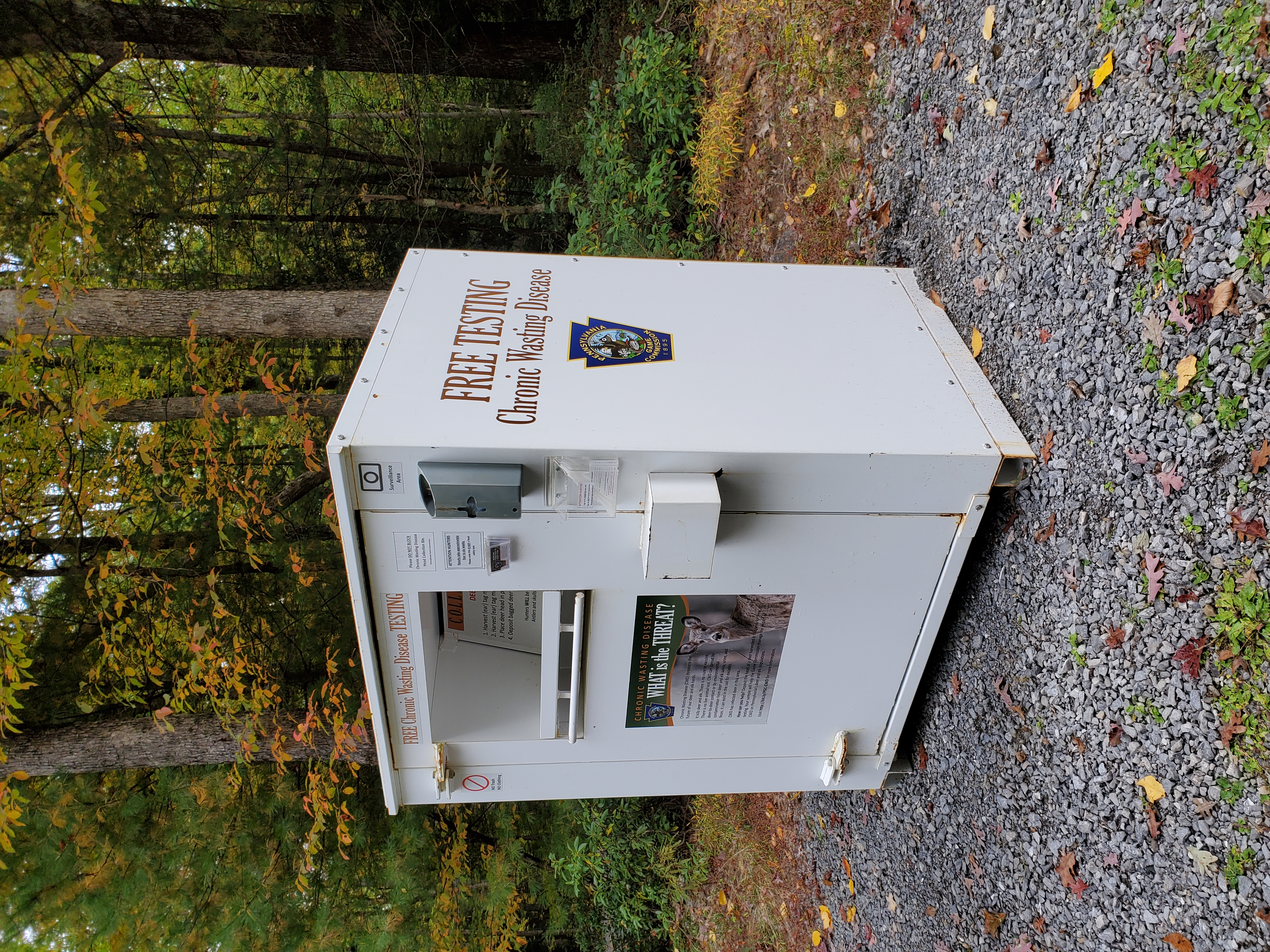 CWD white headbin box