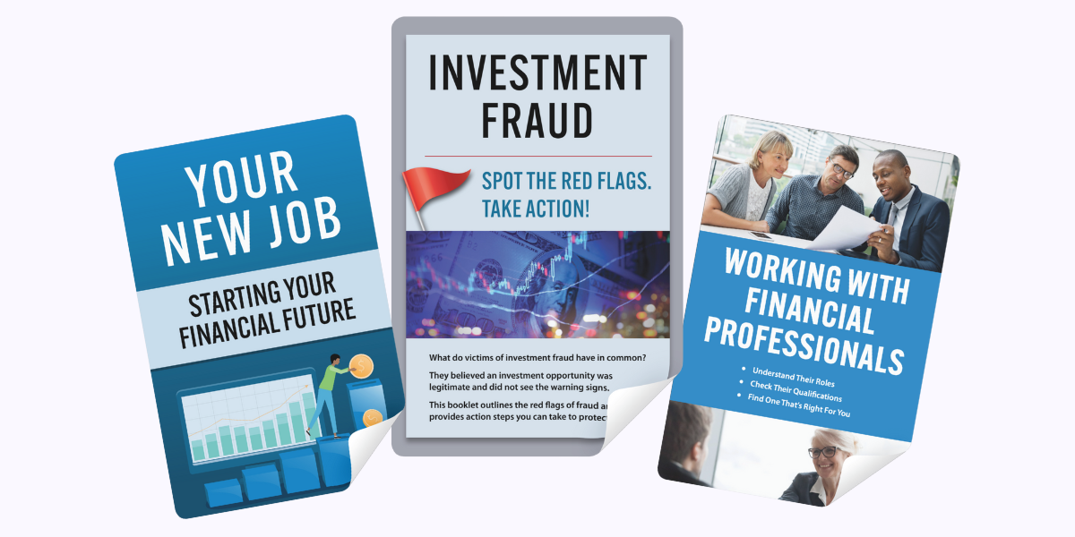 Cover of Various Banking and Securities Publications